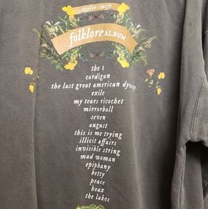 Taylor Swift Folklore sweatshirt